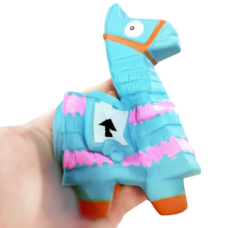 Fortnight Llama Squishy Slow Rising Cream Scented Toy (Gift)