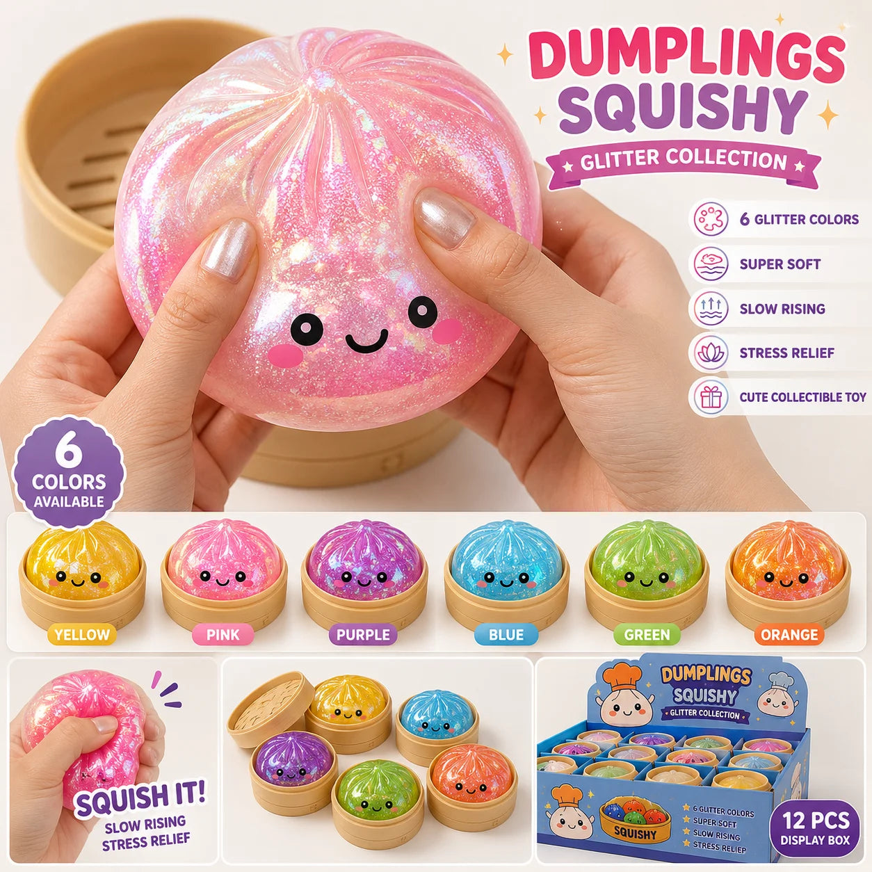 Softform Squishy Dumplings!