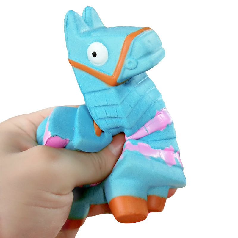 Fortnight Llama Squishy Slow Rising Cream Scented Toy (Gift)